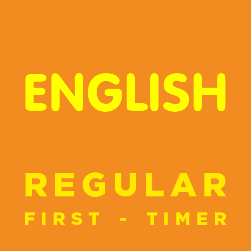 English Regular First-Timer