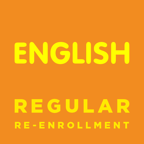 English Regular Re-enrollment