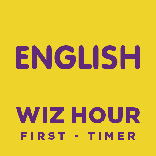 English Wiz Hour First-Timer