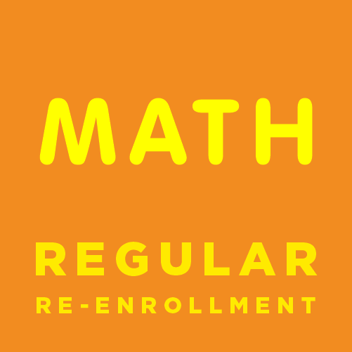 Math Regular Re-enrollment